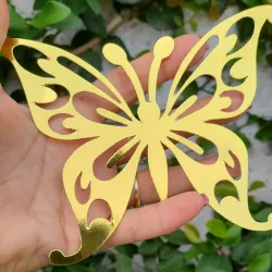 Mariposa troquelada original.