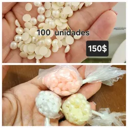 Medias perlas de 6 mm