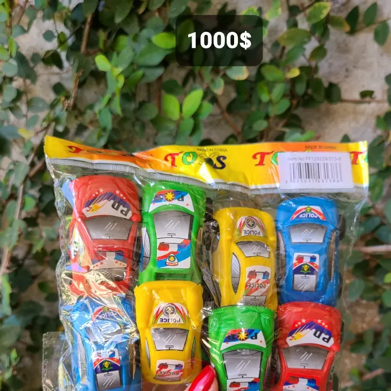 Paquete 8 carritos pequeñas 