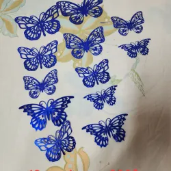 Paquete de mariposas  12 unidades