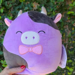 Peluche puerco violeta