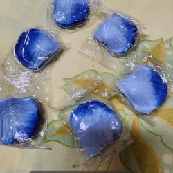 Petalos rosa azules