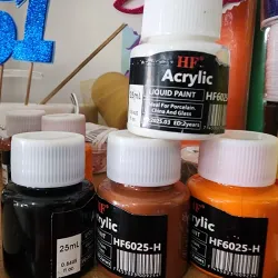 Pinturas acrílicas 25g