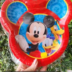 Platos miki desechable