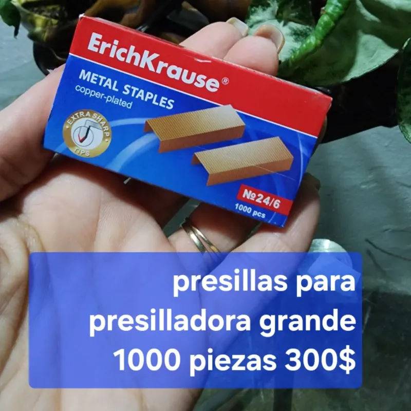 Presillas para presilladora estandar