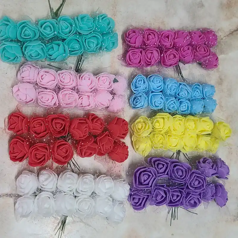 Ramo flor dd foamy por 12 unidades 