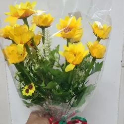 Ramo grande girasoles