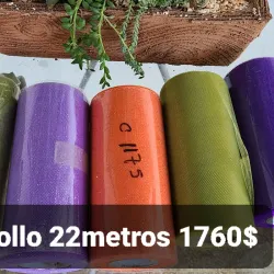 Rollo de tul.22metros 15 cm ancho 
