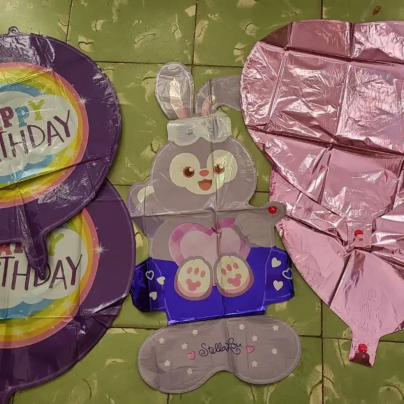 Set globos conejo