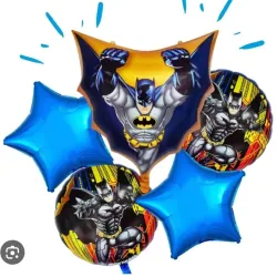 Set globos metálicos Batman