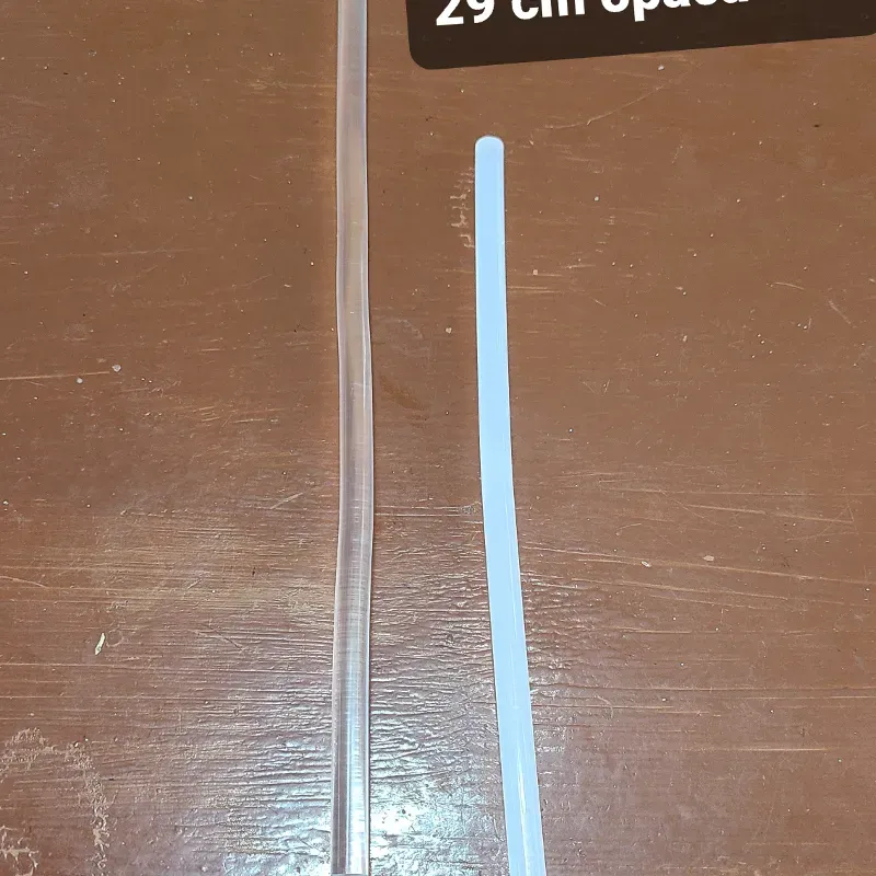 Silicona de  30cm tramparente 