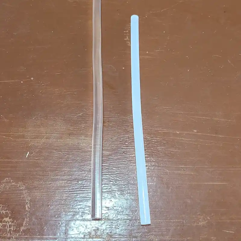 Silicona opaca de 19 cm 