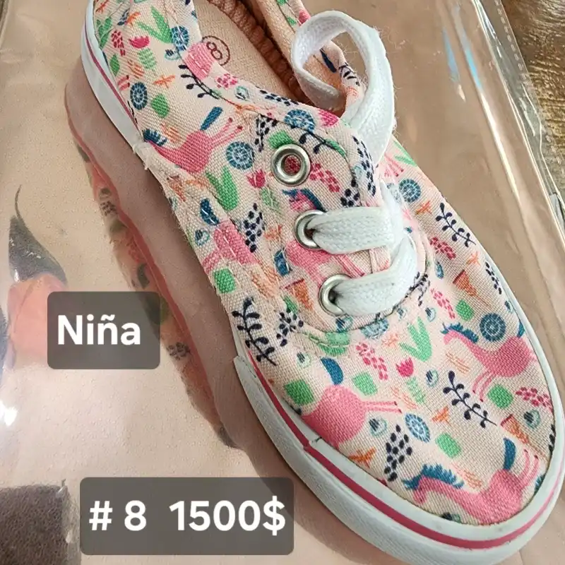Tenis nina estampados #8