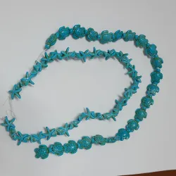 Tiras de tortugas y estrellas 