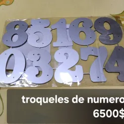Troquel números