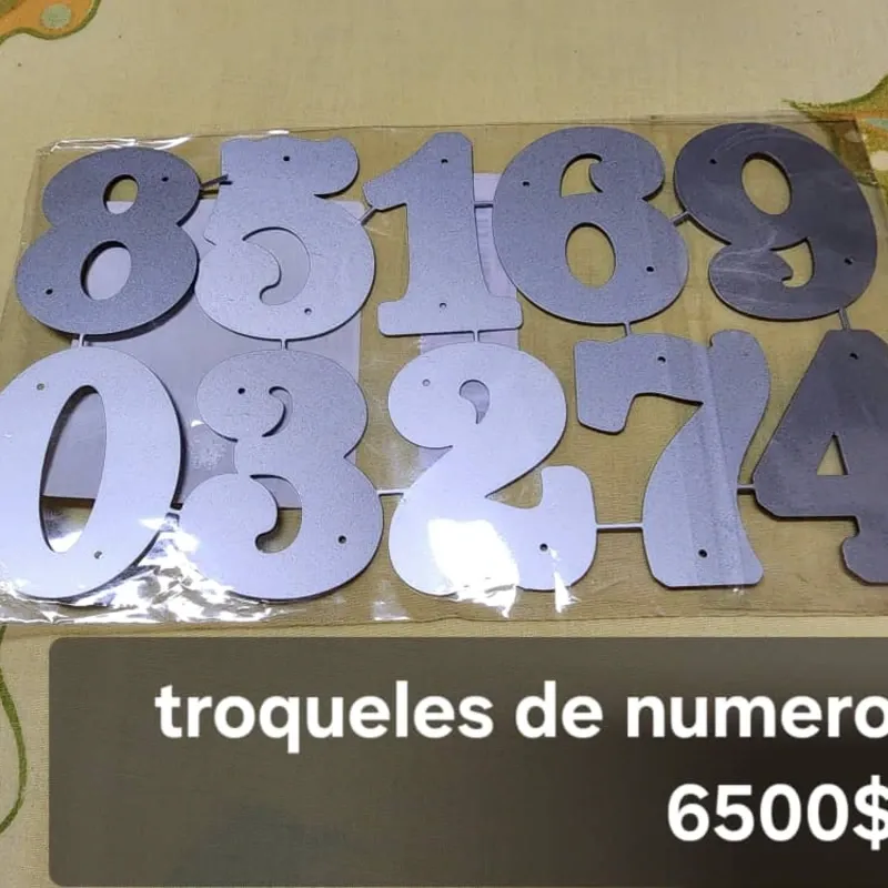 Troquel números