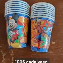 Vasos tematica miki
