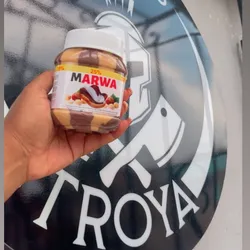 Crema de leche y chocolate