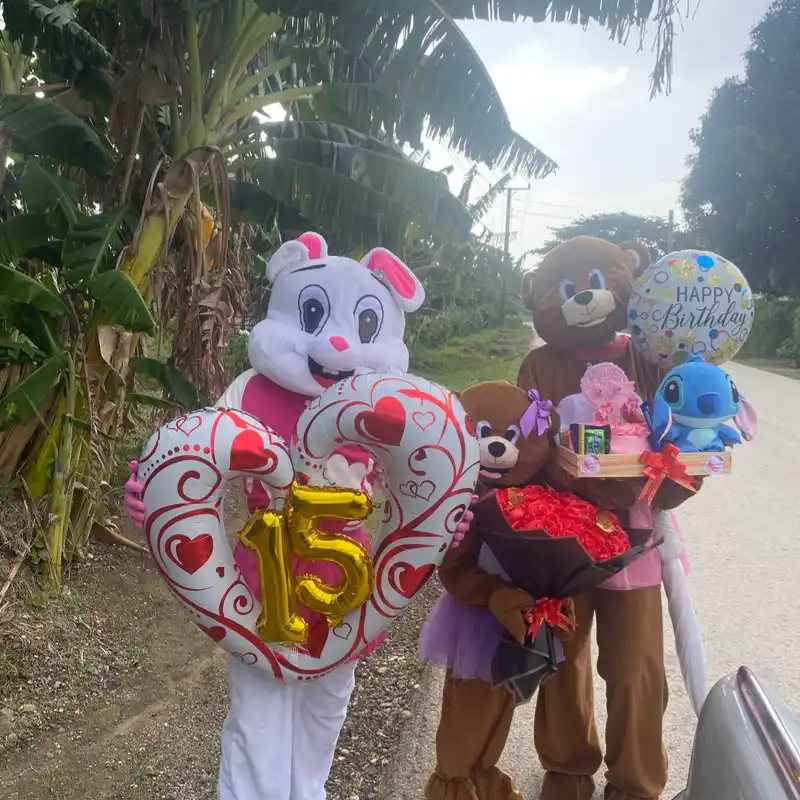 Cestas cargadas de amor 