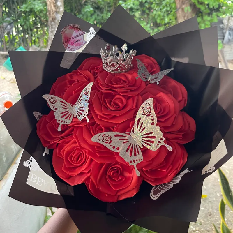 Ramo de rosas eternas 