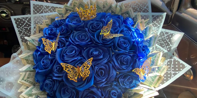 Ramos de rosas buchones 