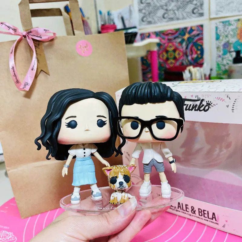 Pareja Funko + Detalles 🐶