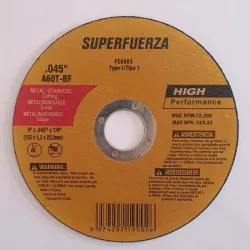 DISCO CORTE METÁL 125MM