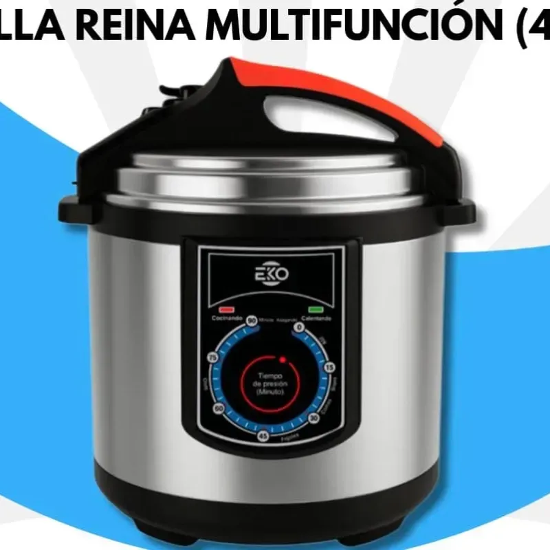 Olla a Presión Eléctrica Multifuncional 6L