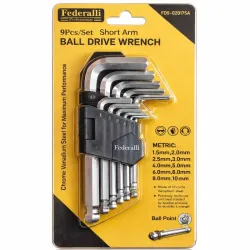 SET DE LLAVES ALLEN 9PCS