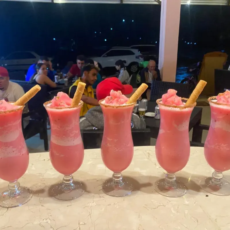 Batido de Helado de Fresa
