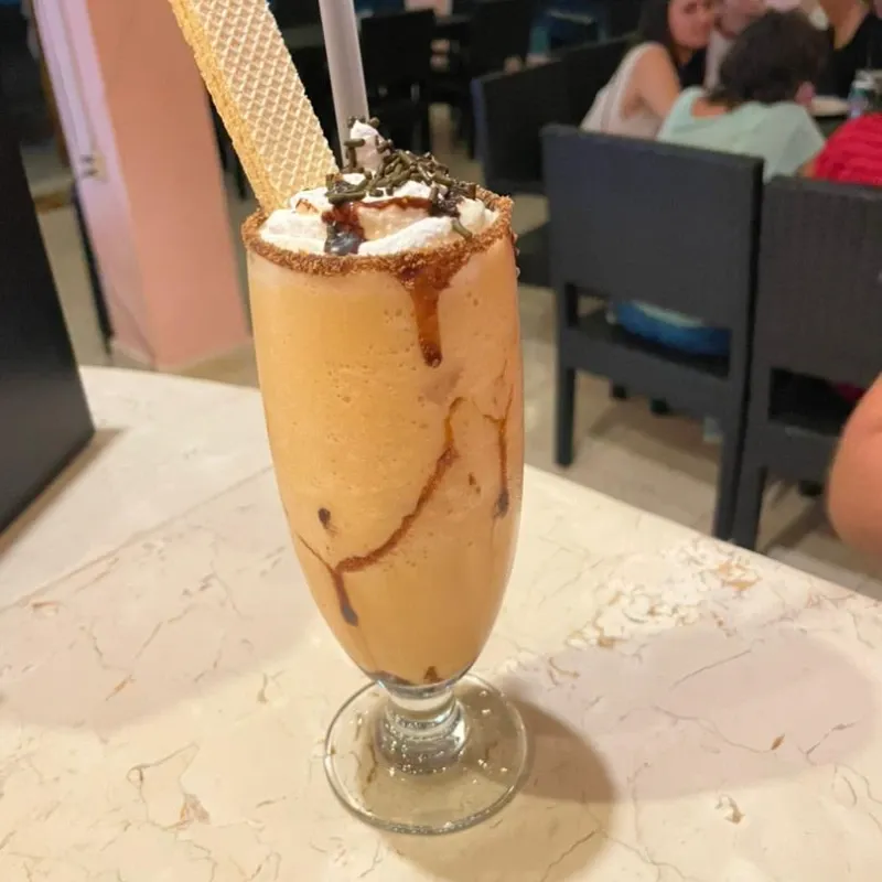 Batido de Avellana con Chispas de Chocolate.