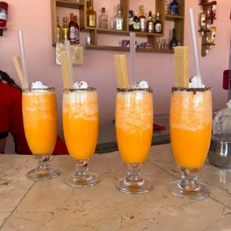 Batido Helado de Naranja