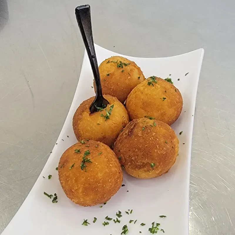 Bolas Queso Gouda con Jamón