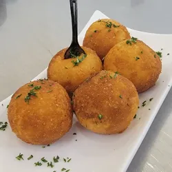 Bolas Queso Gouda con Jamón