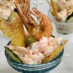 Coctel de camarones