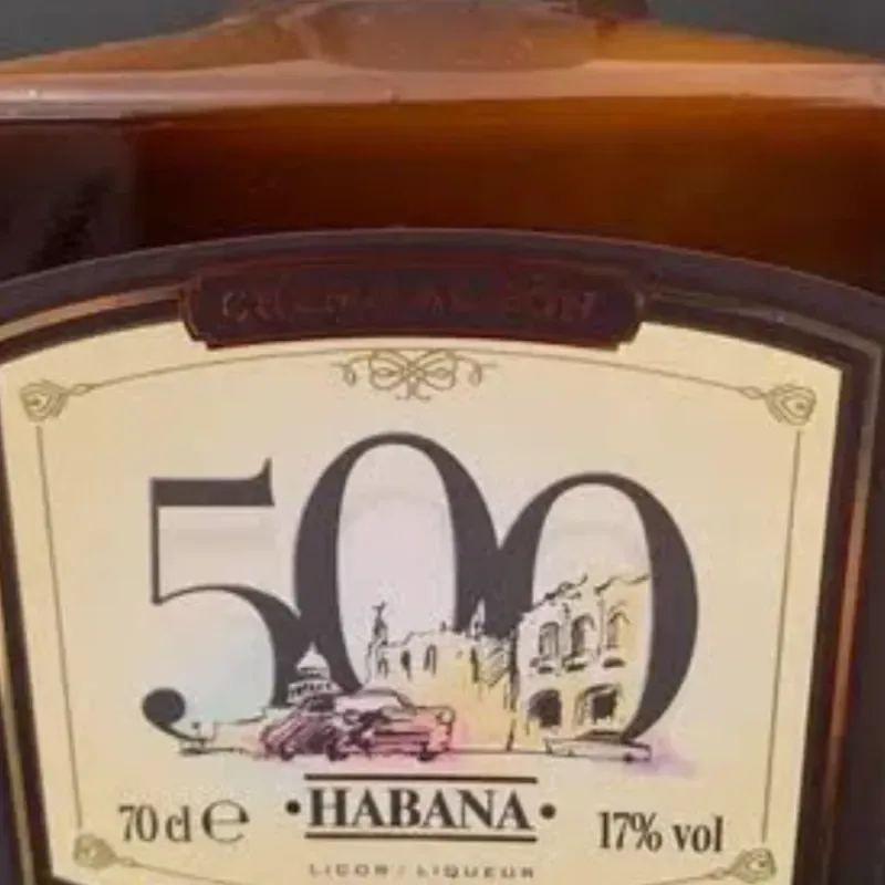 Crema de Licor "Habana 500"