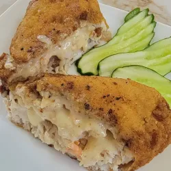 Filete Relleno Camarones y Queso 🧀 Gouda