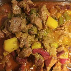Fricase de cerdo 
