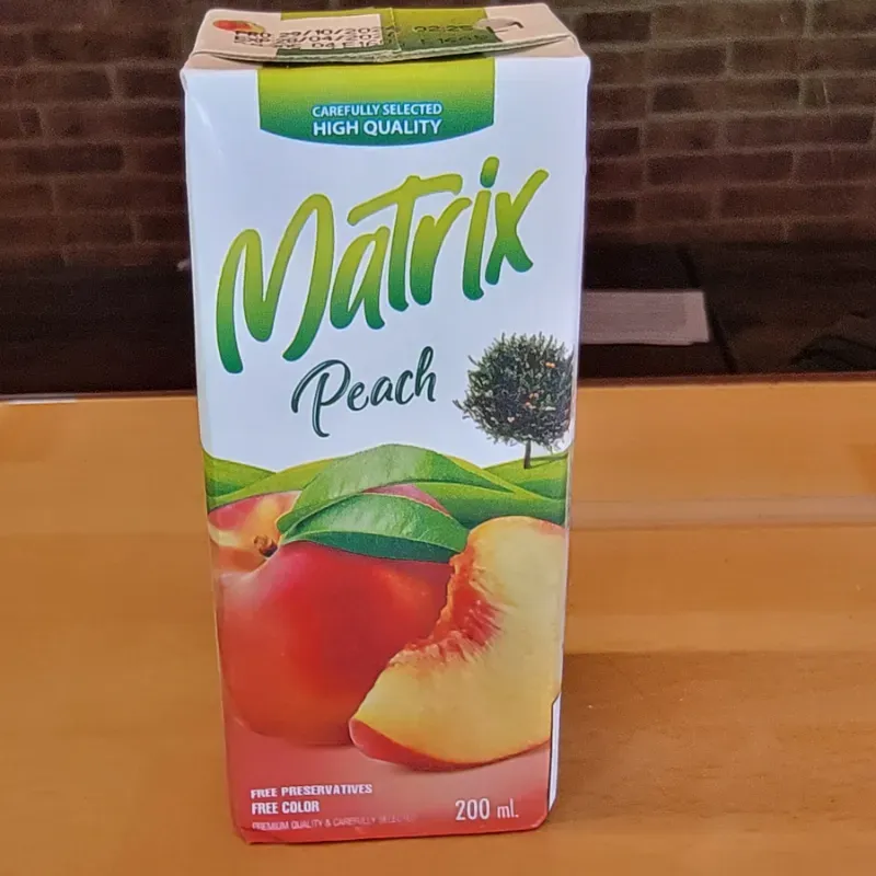 Jugo de Melocotón "Matrix" 