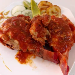 Langosta "Carpe Diem" a la Salsa Chunky