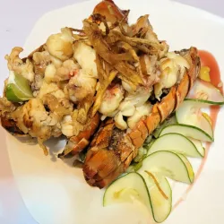 Langosta al Ajillo