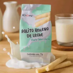 Palitos Rellenos de leche