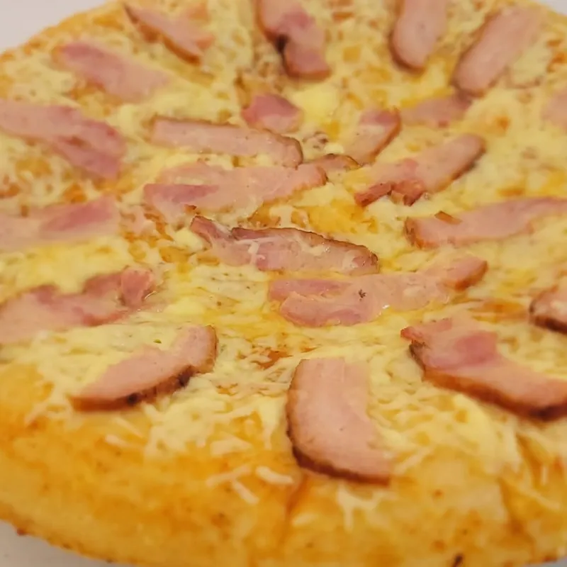 Pizza Beicon c/Queso Blanco