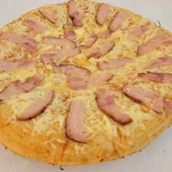 Pizza Beicon c/Queso Blanco