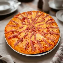 Pizza de Jamón 🧀 Gouda