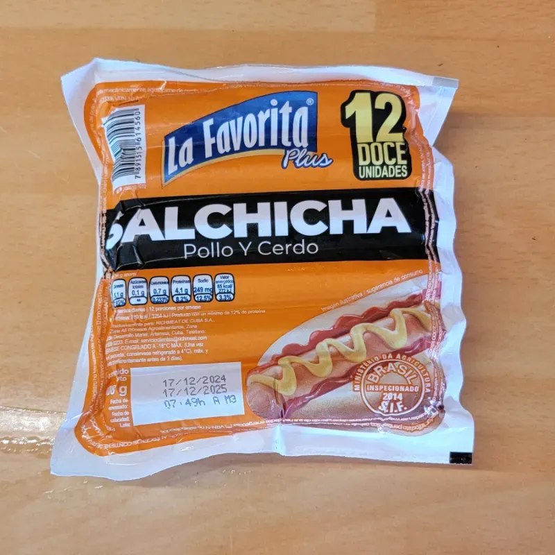 Salchicha "La favorita" 