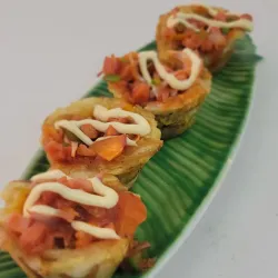 Tachinos Rellenos con Jamón 