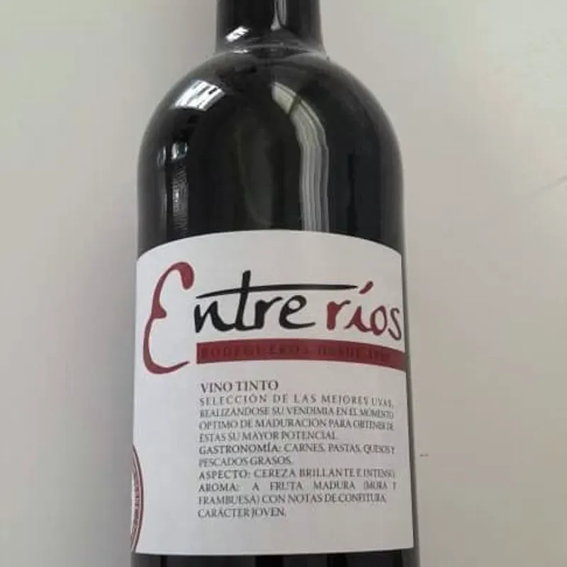 Vino Tinto Entre Ríos 