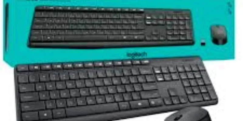 Kit teclado y mouse logitech