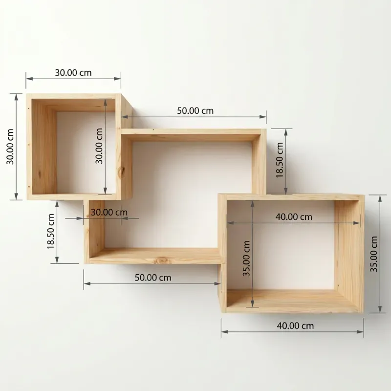 Mueble Estante Cubico MEC-03
